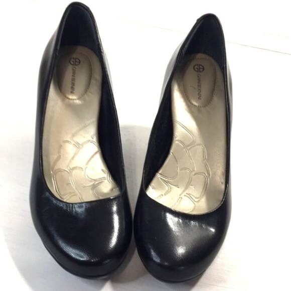 Giani Bernini Shoes Womens Size 5.5 M Black Pumps/Heels 2.5" GB Sweets - Picture 1 of 7